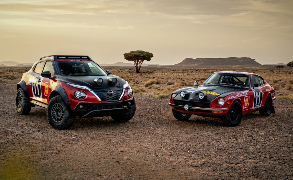 Nissan Juke Rally Tribute oraz Datsun 240Z 