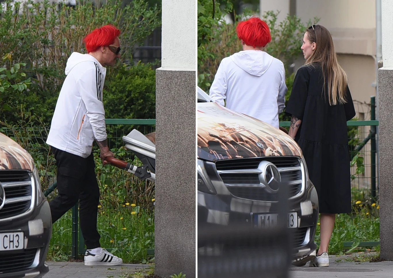 Michał Wiśniewski z żoną i synkiem Michał Wiśniewski z żoną i synkiem