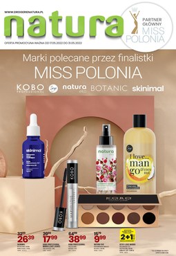 Kosmetyki polecane przez finalistki Miss Polonia w Drogerii Natura 
