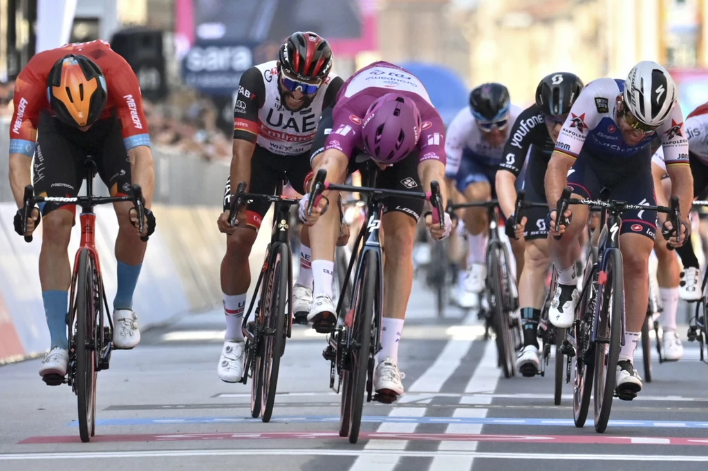 Arnaud Demare na mecie Arnaud Demare na mecie