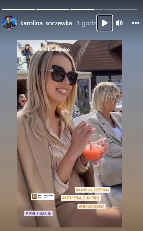 Ksenia Chlebicka w Sopocie Ksenia Chlebicka w Sopocie