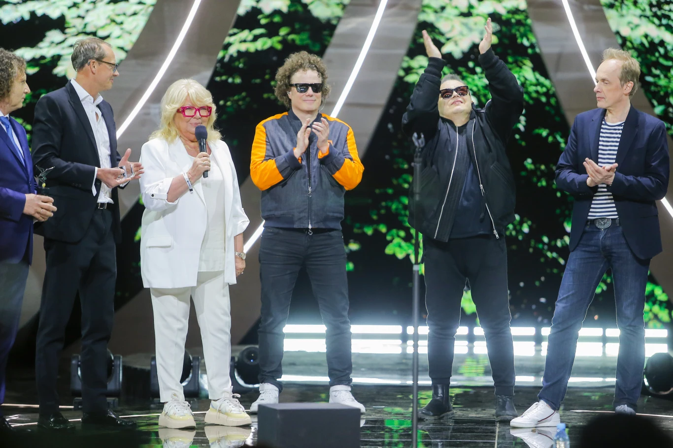 Nina Terentiew, Jacek Karnowski, Stanisław Janowski i grupa T.Love Nina Terentiew, Jacek Karnowski, Stanisław Janowski i grupa T.Love