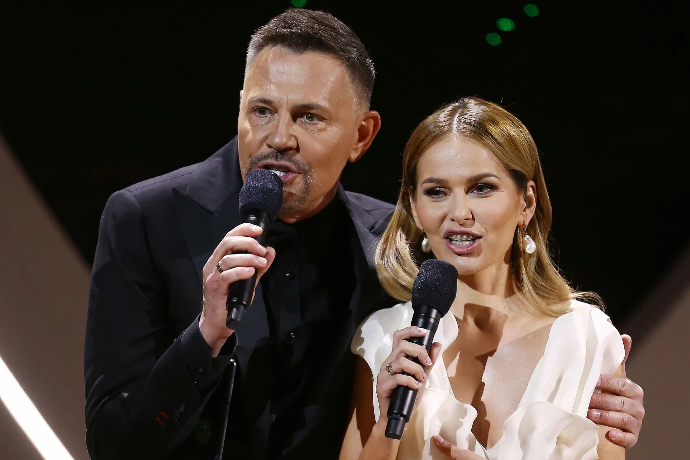 Krzysztof Ibsz i Paulina Sykut-Jeżyna Krzysztof Ibsz i Paulina Sykut-Jeżyna