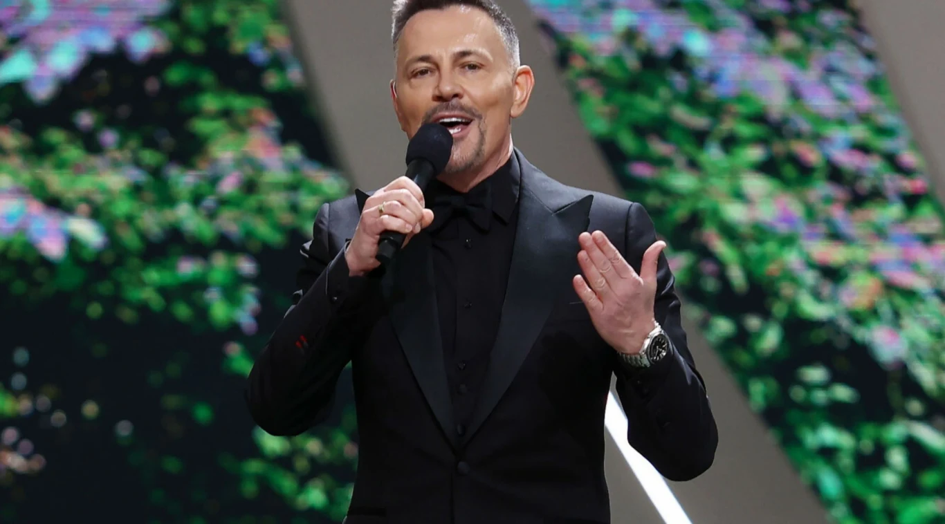 Krzysztof Ibisz jako prowadzący Polsat SuperHit Festiwal 2022 Krzysztof Ibisz jako prowadzący Polsat SuperHit Festiwal 2022