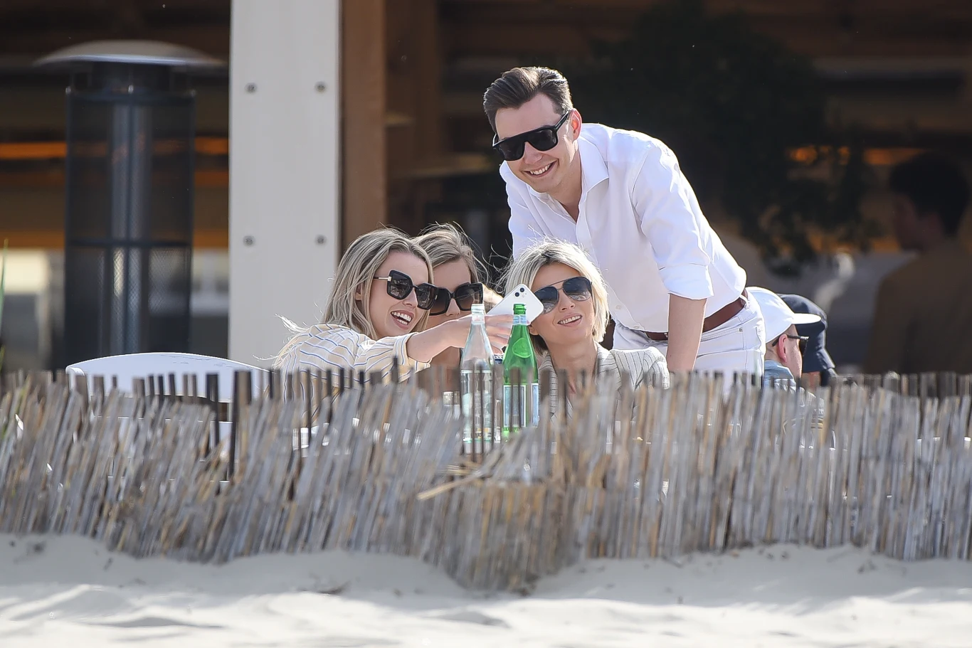 Katarzyna Zdanowicz z ekipą Wydarzeń 24 w Sopocie Katarzyna Zdanowicz z ekipą Wydarzeń 24 w Sopocie