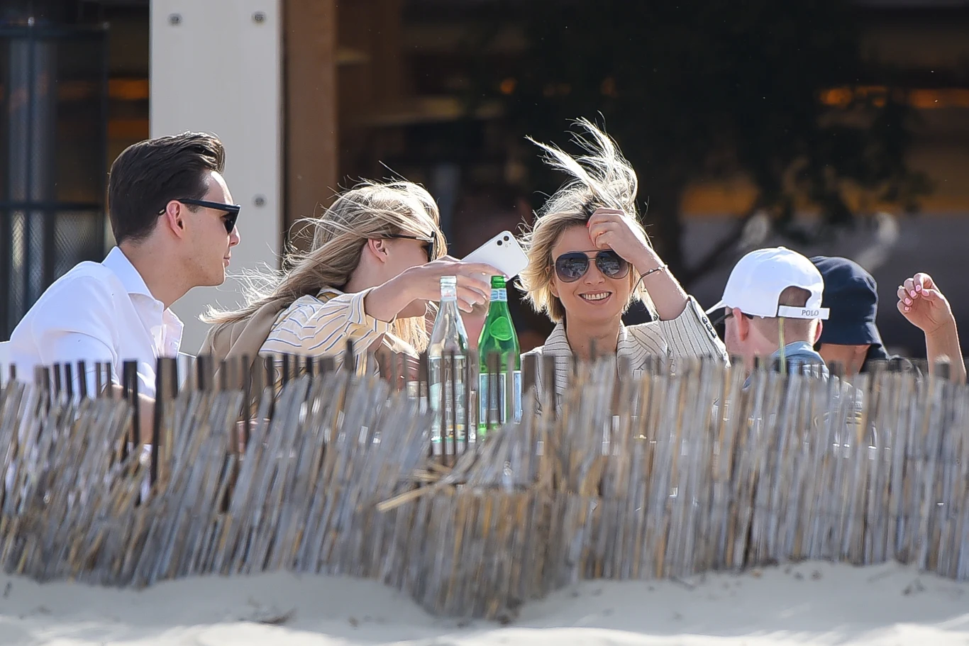 Katarzyna Zdanowicz z ekipą Wydarzeń 24 w Sopocie Katarzyna Zdanowicz z ekipą Wydarzeń 24 w Sopocie