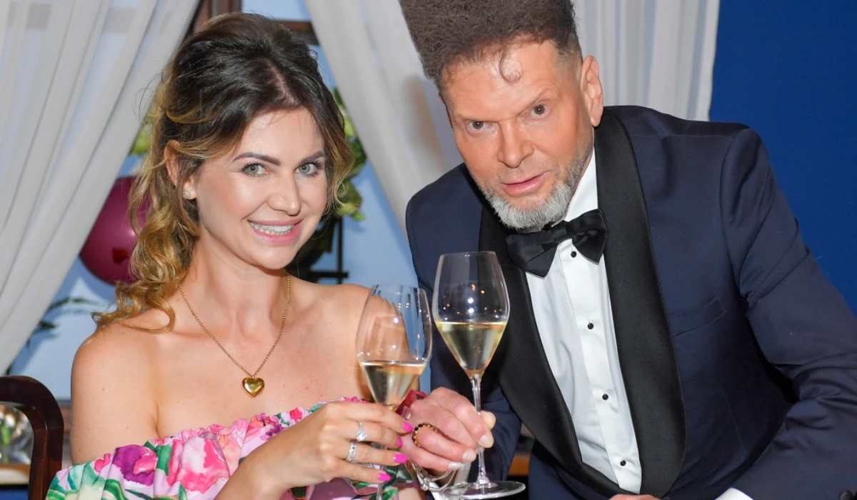 Krzysztof Rutkowski z żoną Krzysztof Rutkowski z żoną