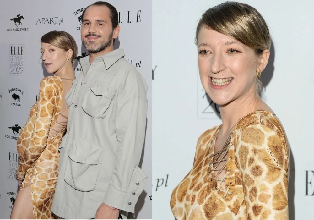 Lara Gessler z mężem na Elle Style Awards 2022 