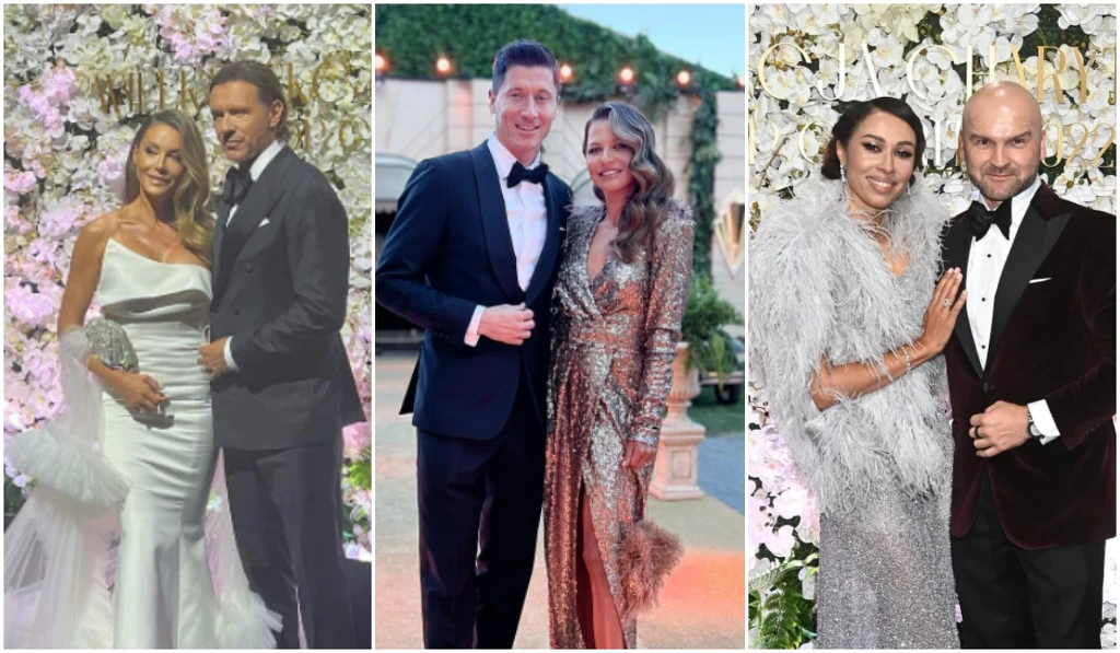 Majdanowie, Lewandowscy i Omenaa Mensah z mężem