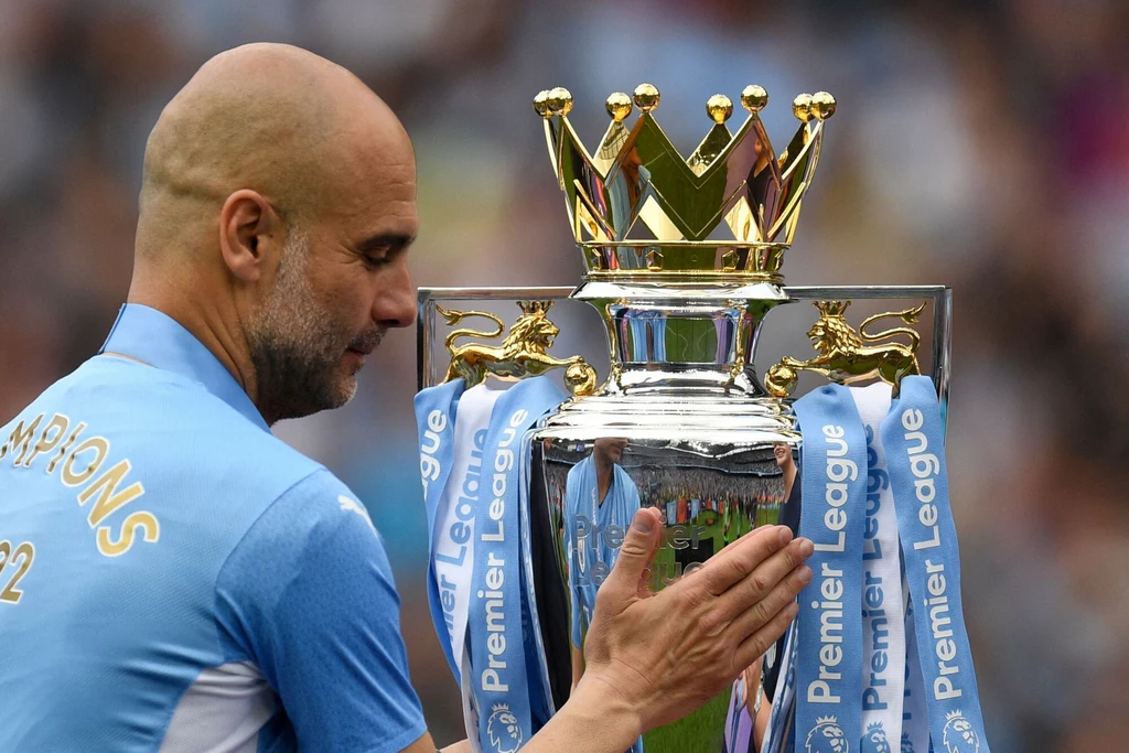 Pep Guardiola po raz kolejny triumfował z Manchesterem City w Premier League Pep Guardiola po raz kolejny triumfował z Manchesterem City w Premier League