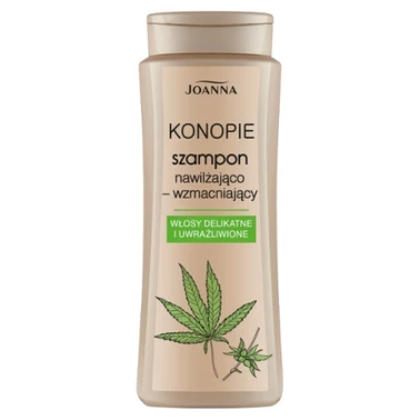 Joanna Konopie Szampon nawilżająco-wzmacniający 400 ml - 0