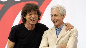 Mick Jagger i Charlie Watts w 2005 roku