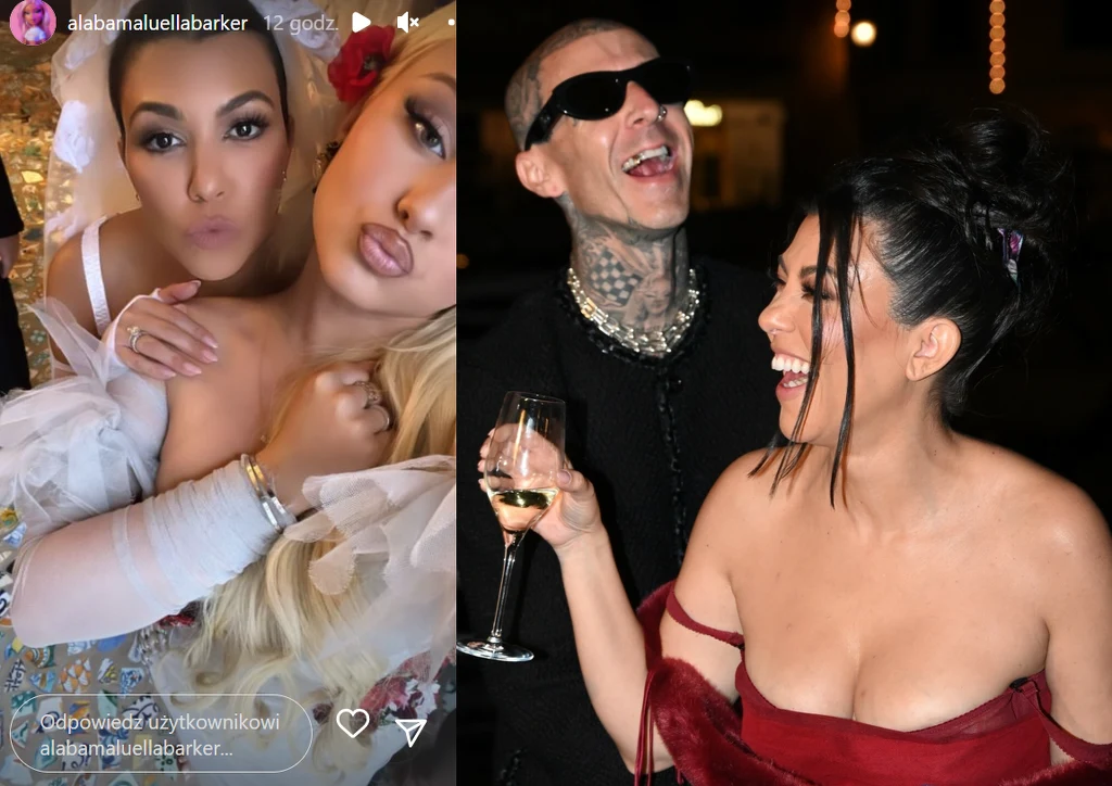Kourtney Kardashian i Travis Barker: www.instagram.com/alabamaluellabarker/
