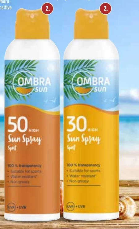 Spray do opalania Ombra sun