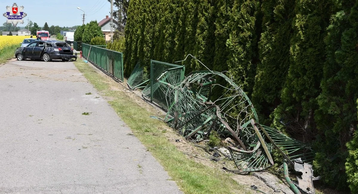 Mężczyzna dosłownie rozpruł samochód 