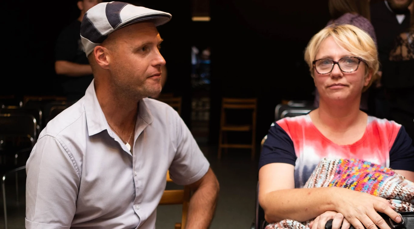 Krzysztof Krawczyk junior i Katarzyna Filipiak Krzysztof Krawczyk junior i Katarzyna Filipiak