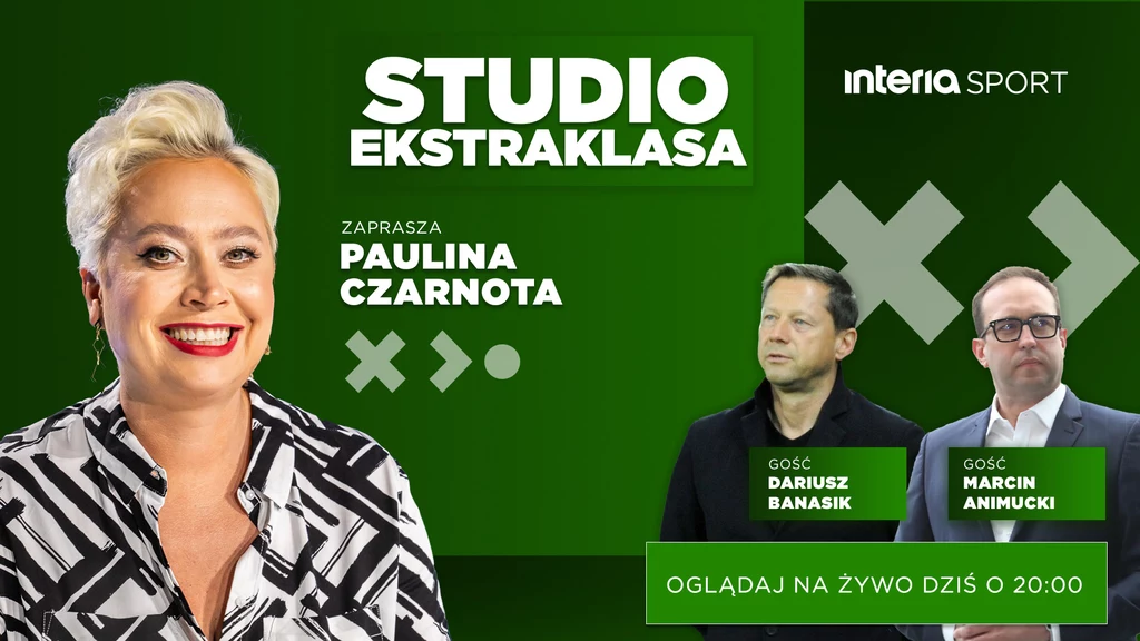 "Studio Ekstraklasa" - jak co poniedziałek w Interii! "Studio Ekstraklasa" - jak co poniedziałek w Interii!