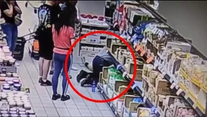 Strażnik miejski ruszył mężczyźnie na pomoc