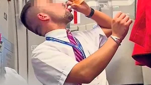 Steward Ryanair pił alkohol podczas lotu z Polski do Anglii!