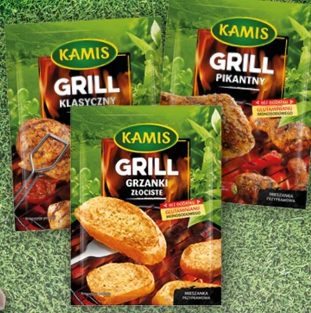 Kamis Grill Mieszanka przyprawowa grzanki złociste 15 g