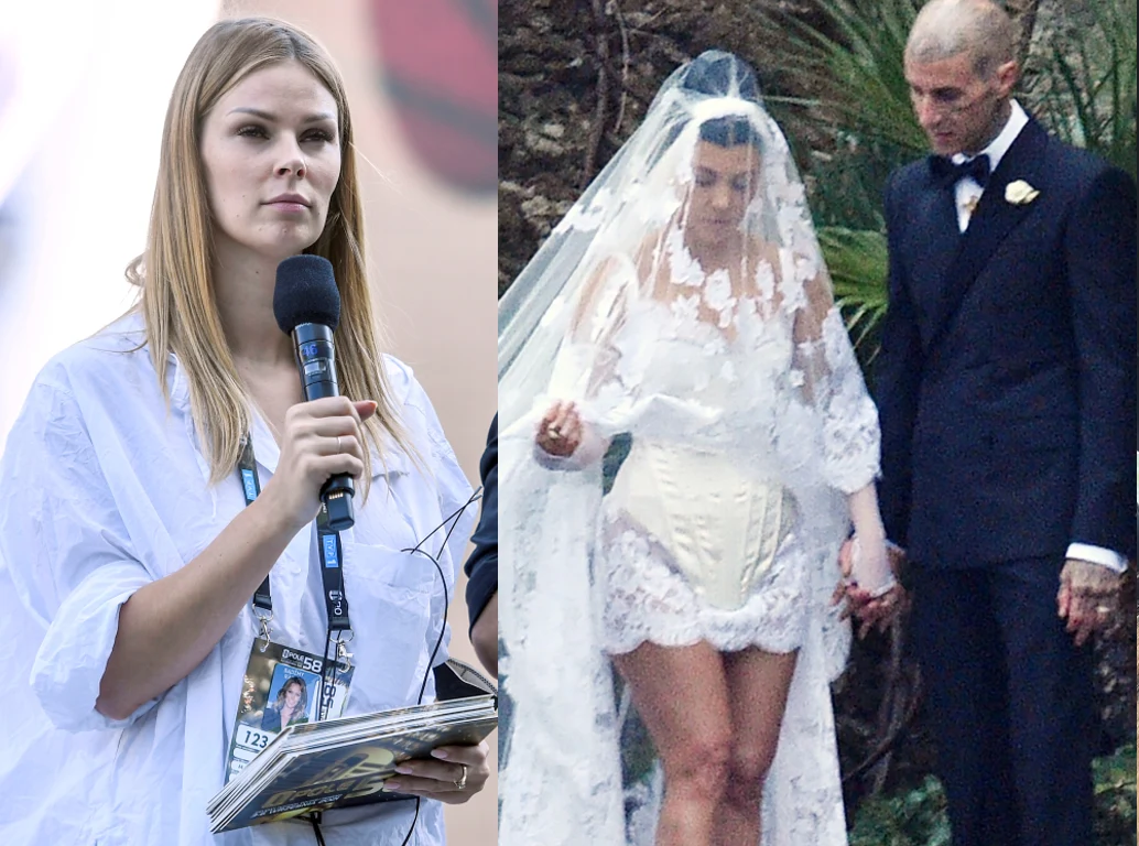 Małgorzata Tomaszewska, Kourtney Kardashian i Travis Barker (fot. East News: ROSS/BackGrid UK /East News) Małgorzata Tomaszewska, Kourtney Kardashian i Travis Barker (fot. East News: ROSS/BackGrid UK /East News)