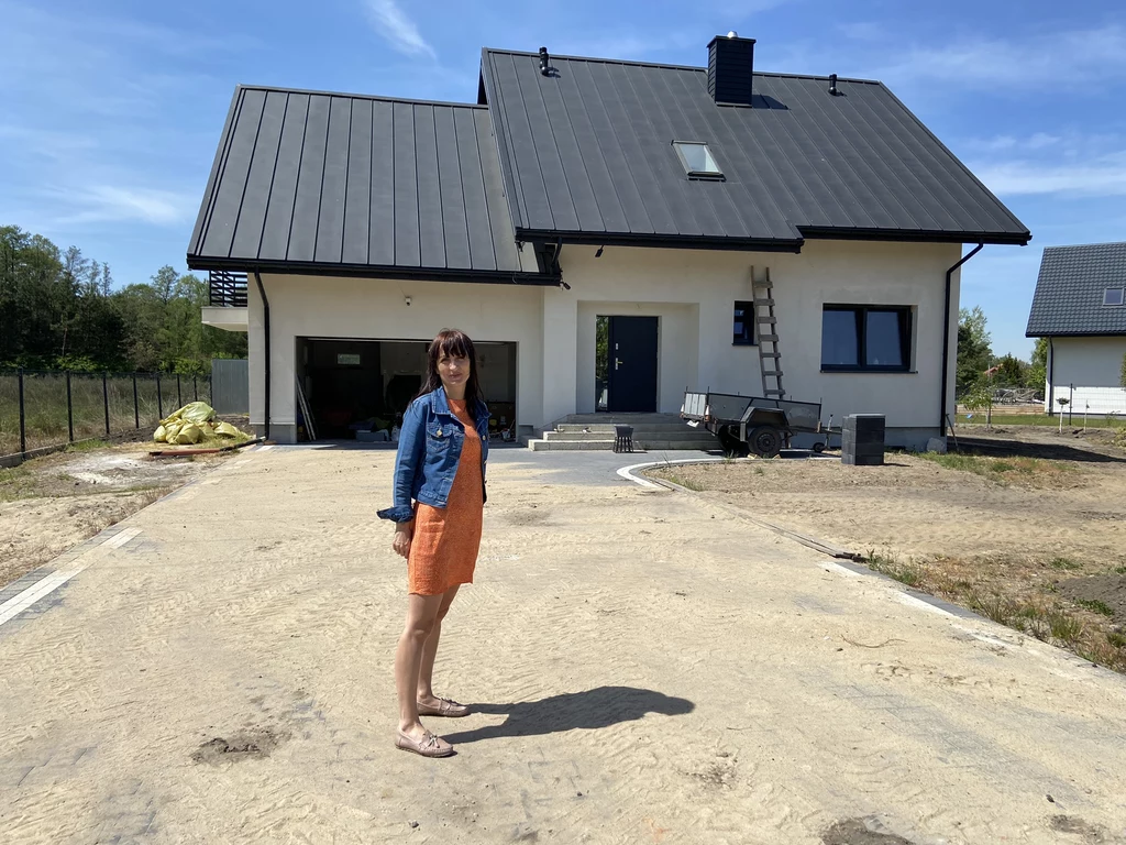 Anna Czyżewska buduje dom w Starych Budach. W lipcu ma się do niego wprowadzić Anna Czyżewska buduje dom w Starych Budach. W lipcu ma się do niego wprowadzić