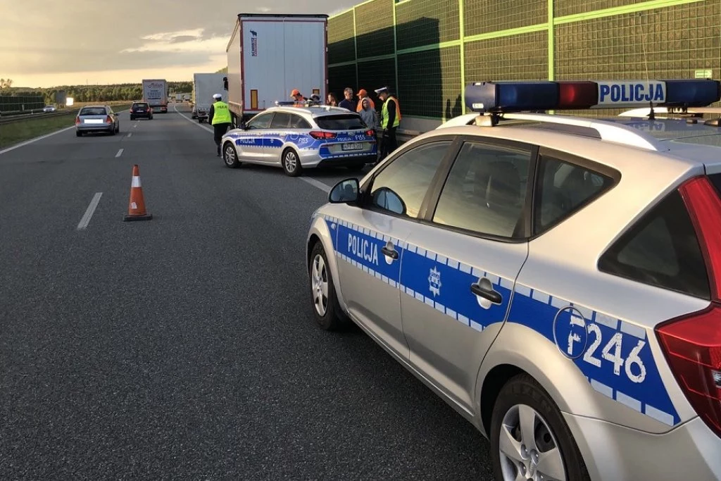 Obywatelskie zatrzymanie na autostradzie