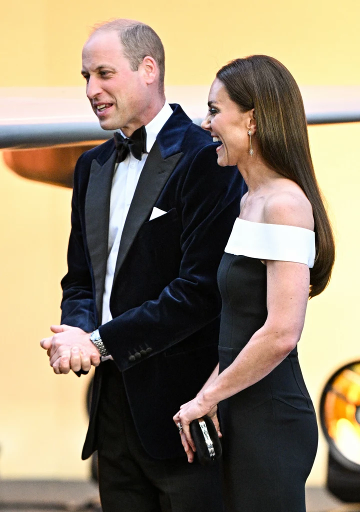 Księżna Kate i książę William podczas premiery "Top Gun:Maverick"
