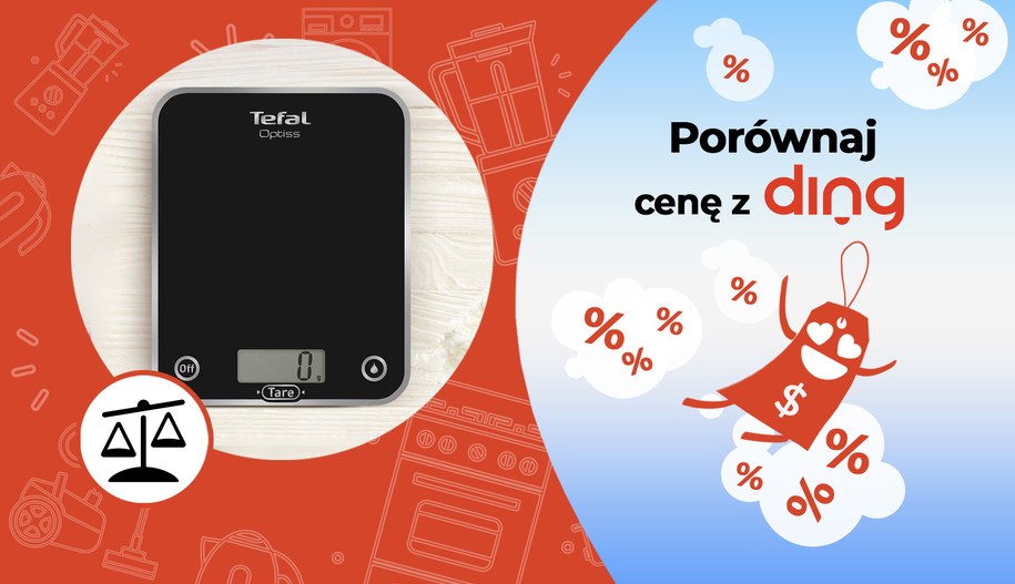Waga kuchenna Tefal BC5005. Waga kuchenna Tefal BC5005.