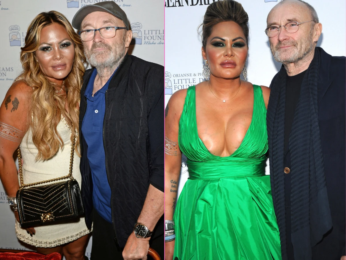 Phil Collins i Orianne Cevey - głośny rozwód za 25 milionów Phil Collins i Orianne Cevey - głośny rozwód za 25 milionów