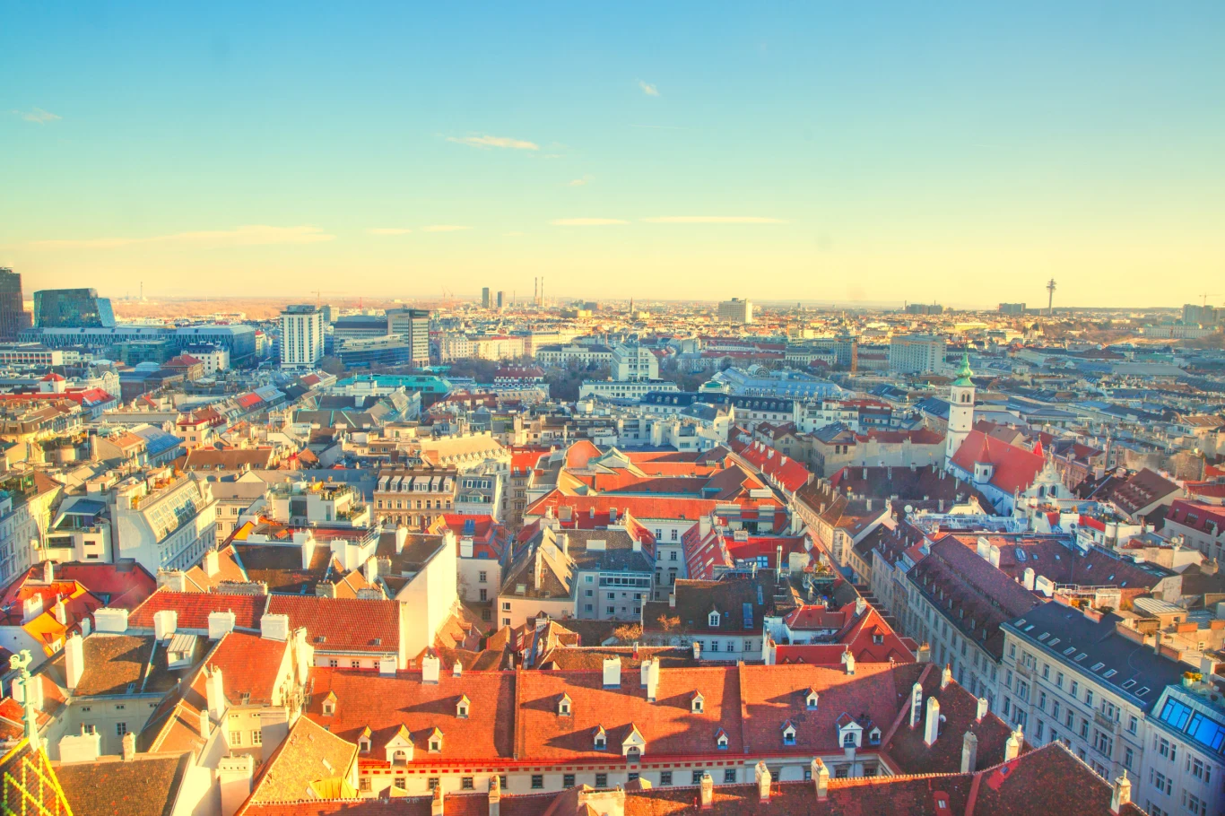 Widok na Stephansplatz — centralny plac Wiednia