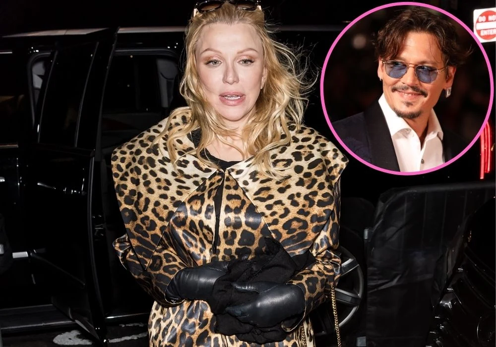 Courtney Love broni Johnny'ego Deppa