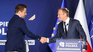 Rafał Trzaskowski i Donald Tusk