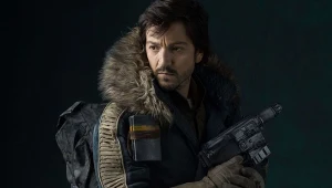 Diego Luna jako Cassian Andor w filmie  "Łotr 1. Gwiezdne wojny - historie"