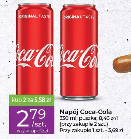 Coca-Cola Napój gazowany 330 ml