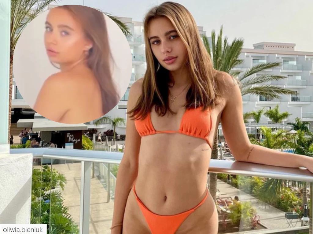 Oliwia Bieniuk pozuje topless do zdjęć. Foto IG: oliwia.bieniuk/ Autor: Martyna Milczarek