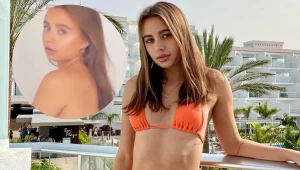 Oliwia Bieniuk pozuje topless do zdjęć. Foto IG: oliwia.bieniuk/ Autor: Martyna Milczarek