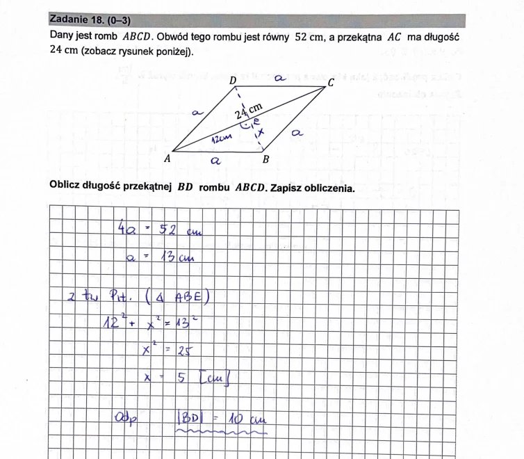 Egzamin ósmoklasisty matematyka. Arkusz CKE i odpowiedzi Egzamin ósmoklasisty matematyka. Arkusz CKE i odpowiedzi