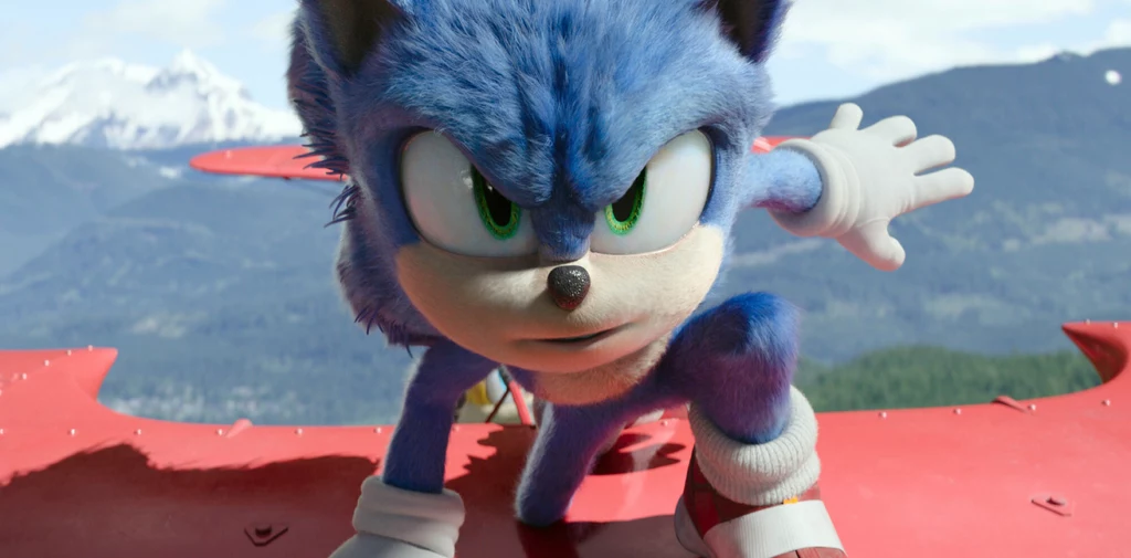 Scena z filmu "Sonic 2: Szybki jak błyskawica"