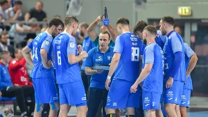 PLOCK 24.05.2022 MECZ 26. KOLEJKA PGNIG SUPERLIGA PILKA RECZNA MEZCZYZN SEZON 2021/22 --- MEN'S HANDBALL POLISH PGNiG SUPERLIGA MATCH: SPR ORLEN WISLA PLOCK - LOMZA VIVE KIELCE XAVIER SABATE PILKARZE WISLY PLOCK FOT. JACEK PRONDZYNSKI/FOTOPYK/NEWSPIX.PL