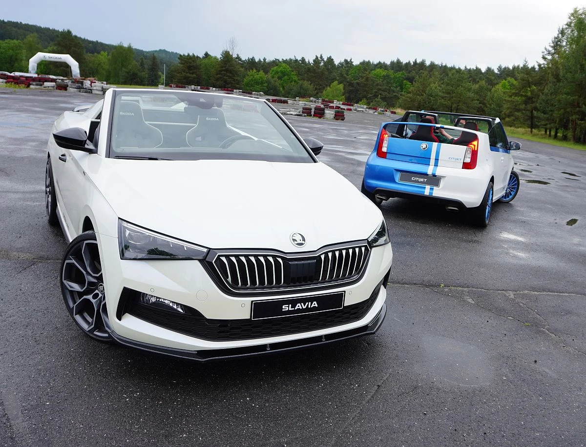 Prototypowe Skody - Skoda Slavia i Skoda Citijet