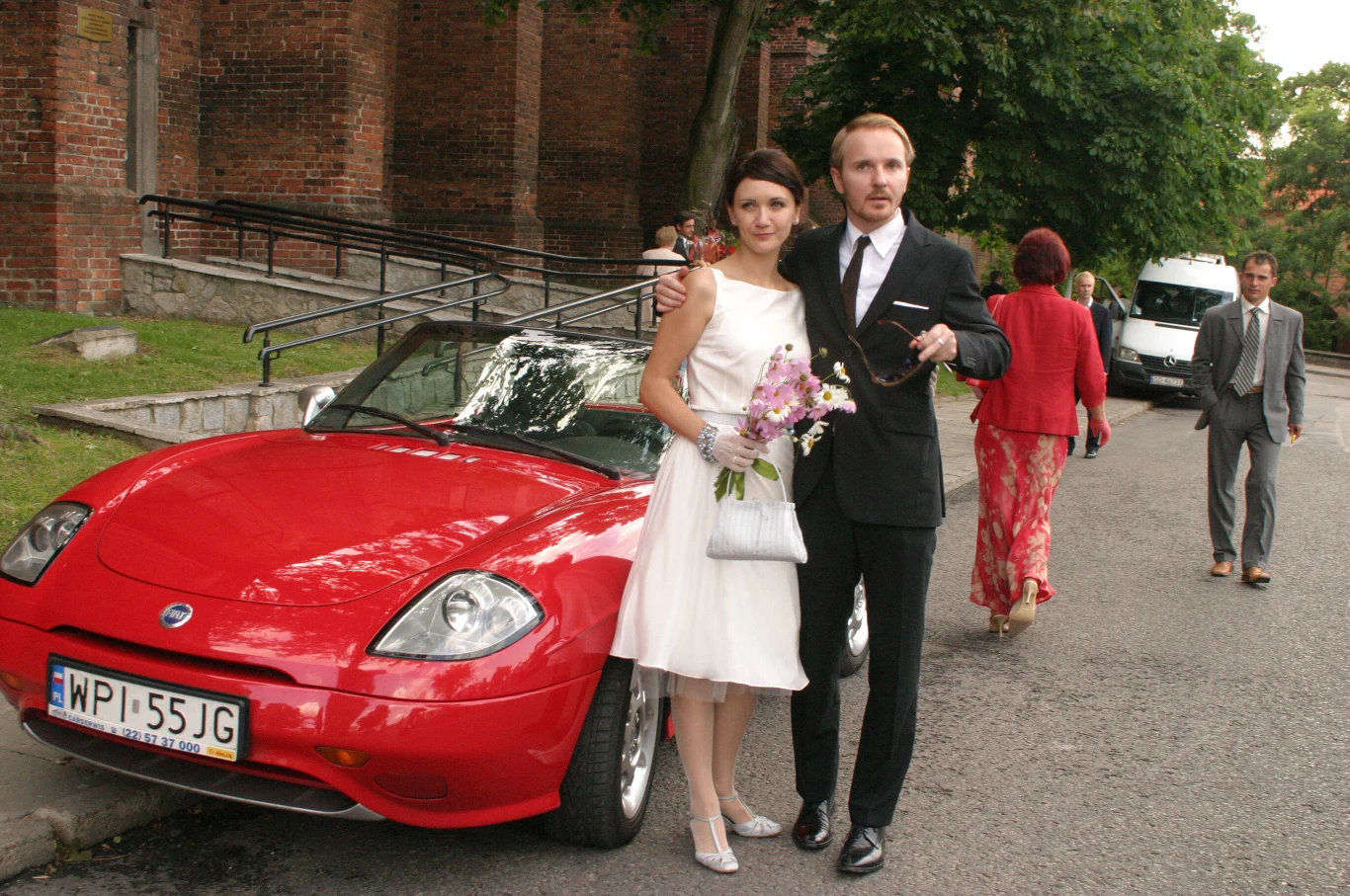 Ślub Ilony Ostrowskiej i Jacka Borcucha w 2004 roku