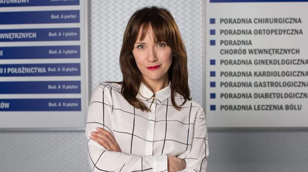 Ilona Ostrowska w "Na dobre i na złe"