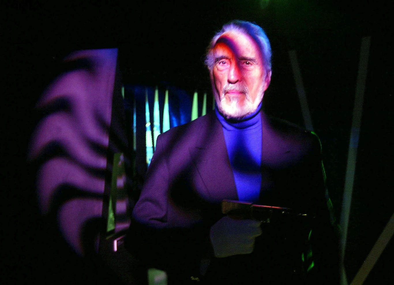 Christopher Lee w 2002 roku Christopher Lee w 2002 roku