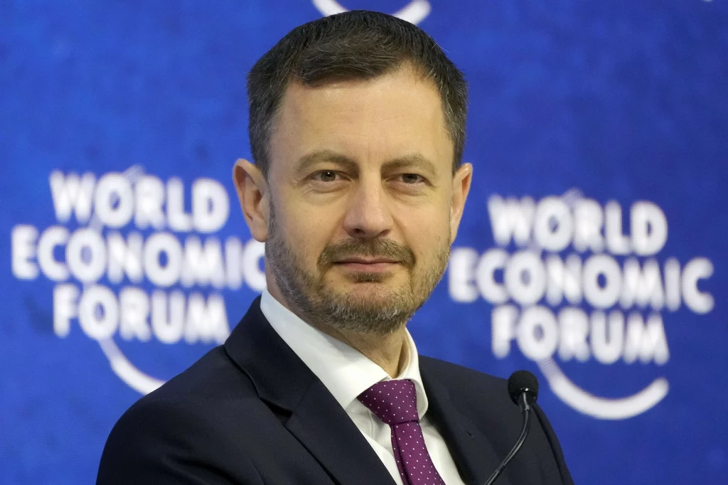 Premier Słowacji Eduard Heger