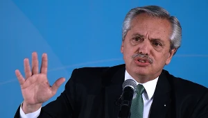 Prezydent Argentyny Alberto Fernandez 
