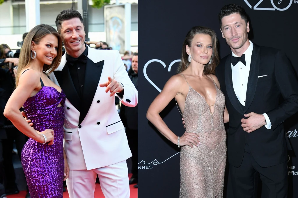 Anna i Robert Lewandowscy na festiwalu w Cannes
