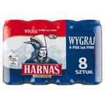 Harnaś Piwo jasne pełne 8 x 500 ml