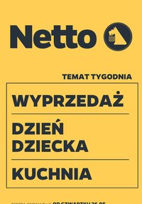 Gazetka promocyjna Netto - Wyprzedaż na Dzień Dziecka w Netto