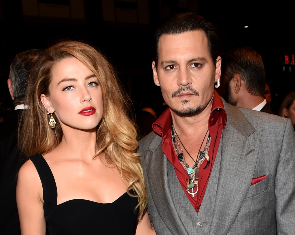 Amber Heard i Johnny Depp, zdjecie archiwalne Amber Heard i Johnny Depp, zdjecie archiwalne